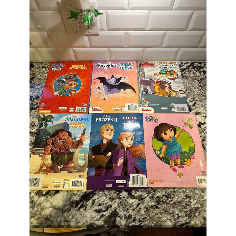 Coloring, Sticker , Activity Books Bundle 6 Books
Activity - Picture 8 of 12